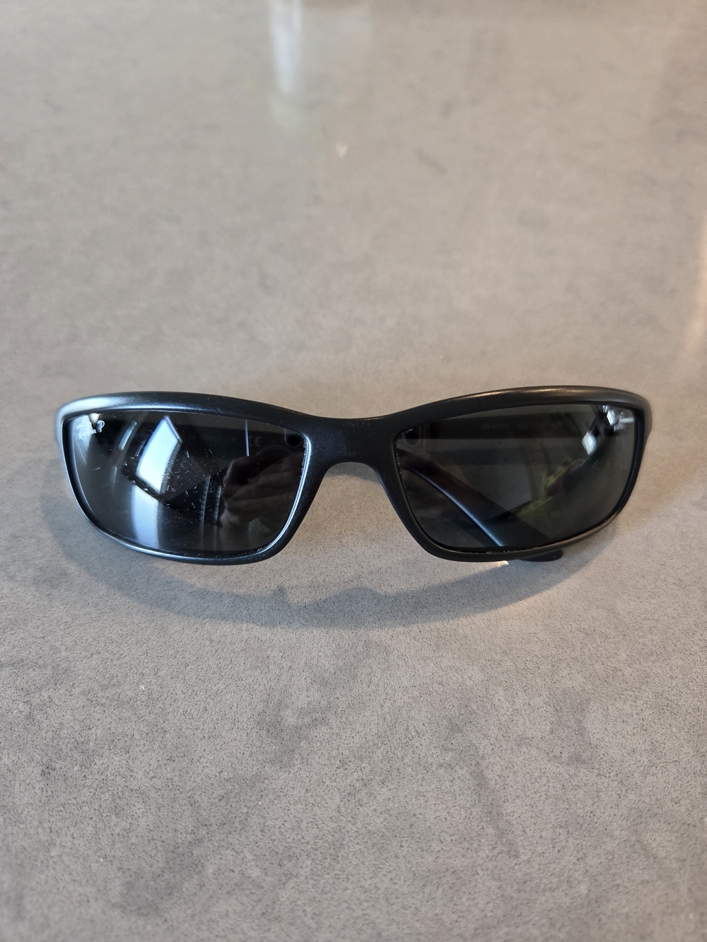 Ray-Ban Y2K Cyber Matrix Predator Polarized With Matte Black Sunglasses
